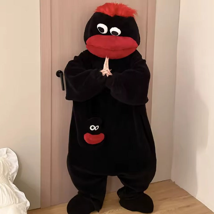 MONCHO — Monster Plush Onesie Pajama with Hood